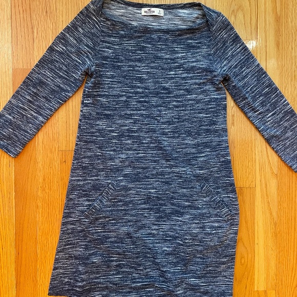 Hollister Navy Blue Dress with Pockets (Model pic is exact version but in red) - Picture 3 of 9